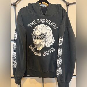 The Growlers Beach Goth Men’s Cotton Hoodie Sz Large